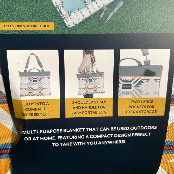 NWT Pendleton Outdoor Packable Blanket - Picture 10 of 11